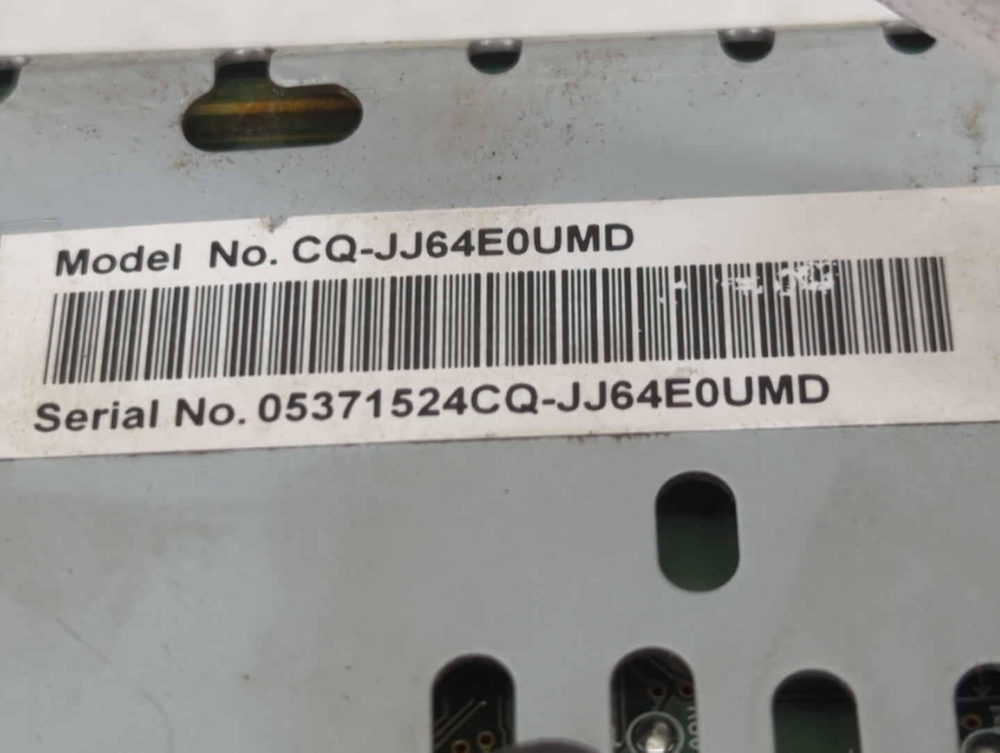 2016-2018 Ford Edge Radio AM FM Cd Player Receiver Replacement P/N:EM2T-19C10 CQ-JJ64E0UMD Fits Fits 2016 2017 2018 OEM Used