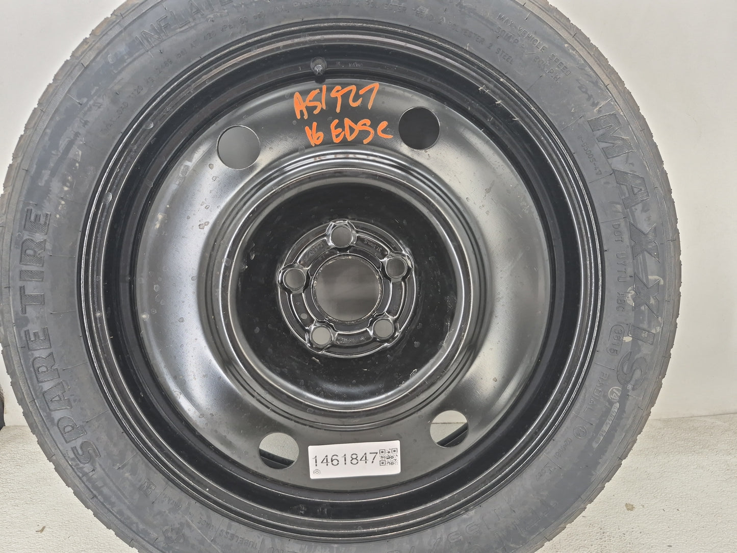 2015-2018 Ford Edge Spare Donut Tire Wheel Rim Oem - Oemusedautoparts1.com