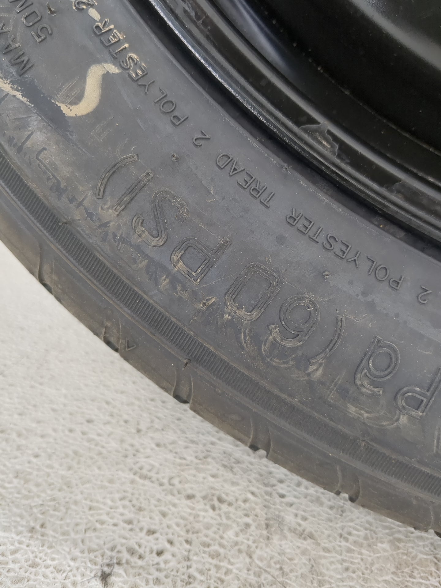 2015-2018 Ford Edge Spare Donut Tire Wheel Rim Oem 1462420 - Oemusedautoparts1.com