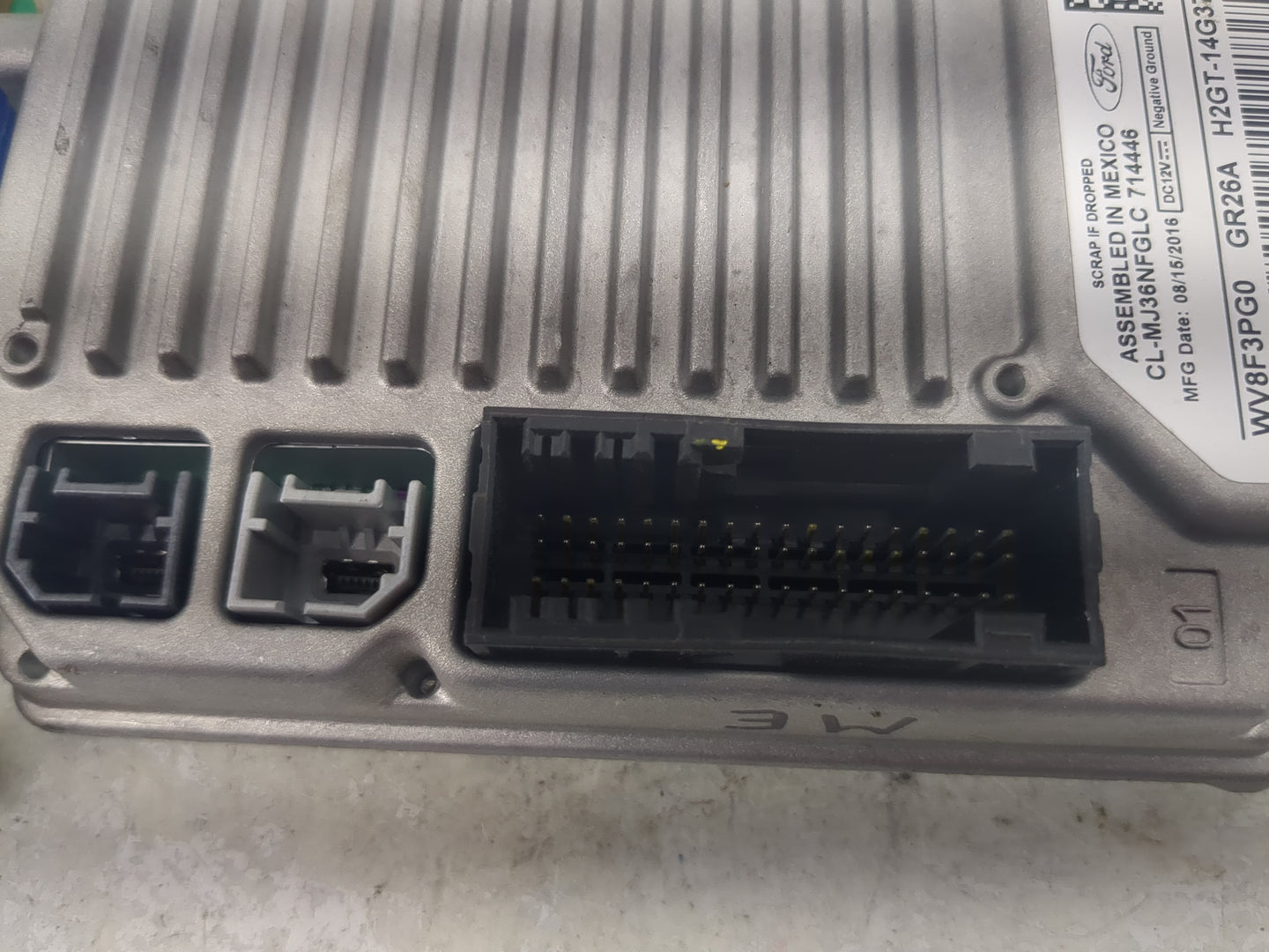 2016 Ford Edge Information-gps-tv Control Module - Oemusedautoparts1.com