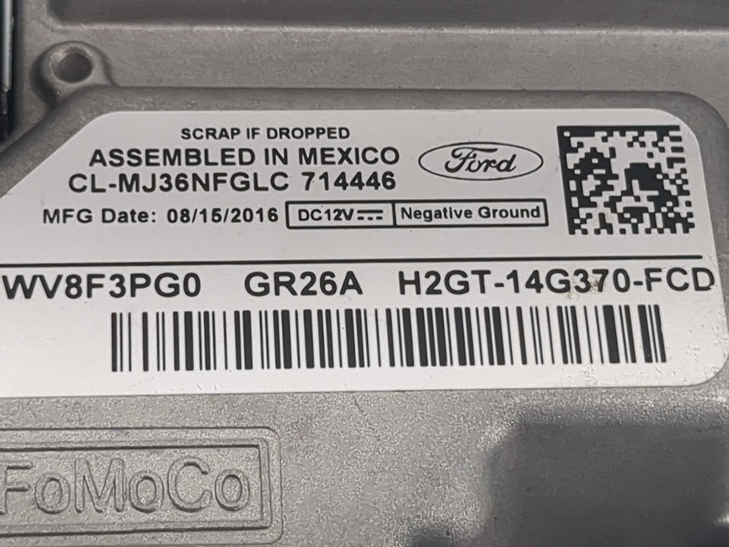 2016 Ford Edge Information-gps-tv Control Module - Oemusedautoparts1.com