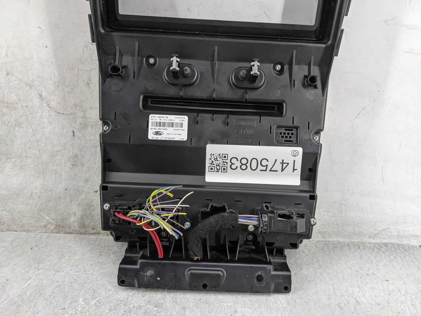 2016 Ford Edge Climate Control Module Temperature AC/Heater Replacement P/N:GT4T-18E245-CB 90150-353/0003 Fits OEM Used Auto