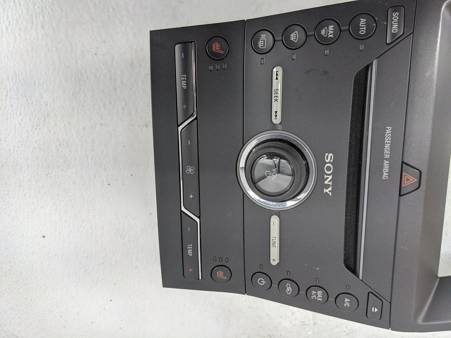 2016-2016 Ford Edge Radio Control Panel Black - Oemusedautoparts1.com