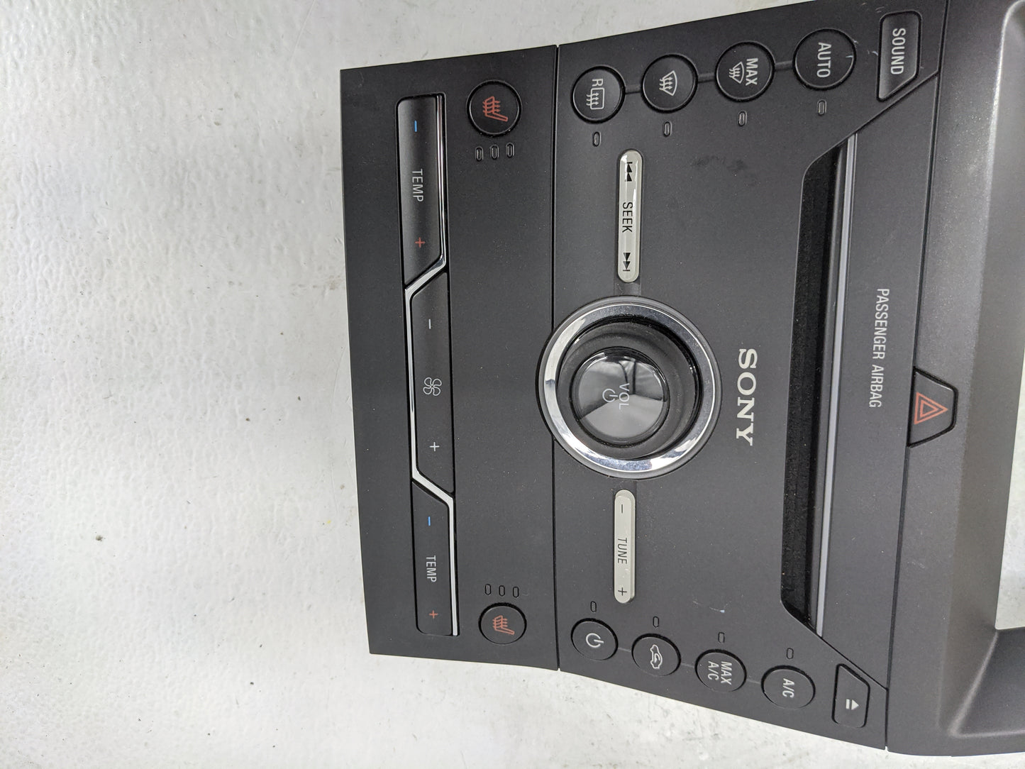 2016-2016 Ford Edge Radio Control Panel Black - Oemusedautoparts1.com