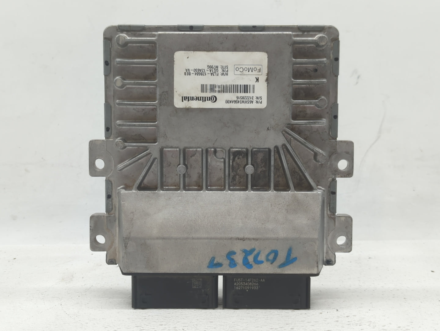 2015-2018 Ford Edge PCM Engine Control Computer ECU ECM PCU OEM P/N:GG1A-12A650-VA F2GA-12A650-BJC Fits OEM Used Auto Parts 