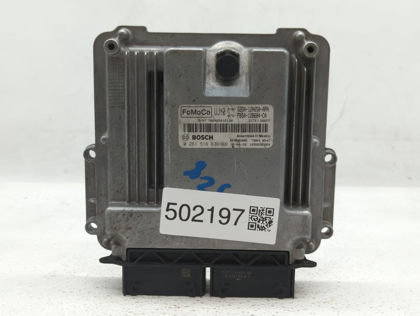 2015-2018 Ford Edge PCM Engine Control Computer ECU ECM PCU OEM P/N:FB5A-12B684-CA G2GA-12A650-APA Fits OEM Used Auto Parts 