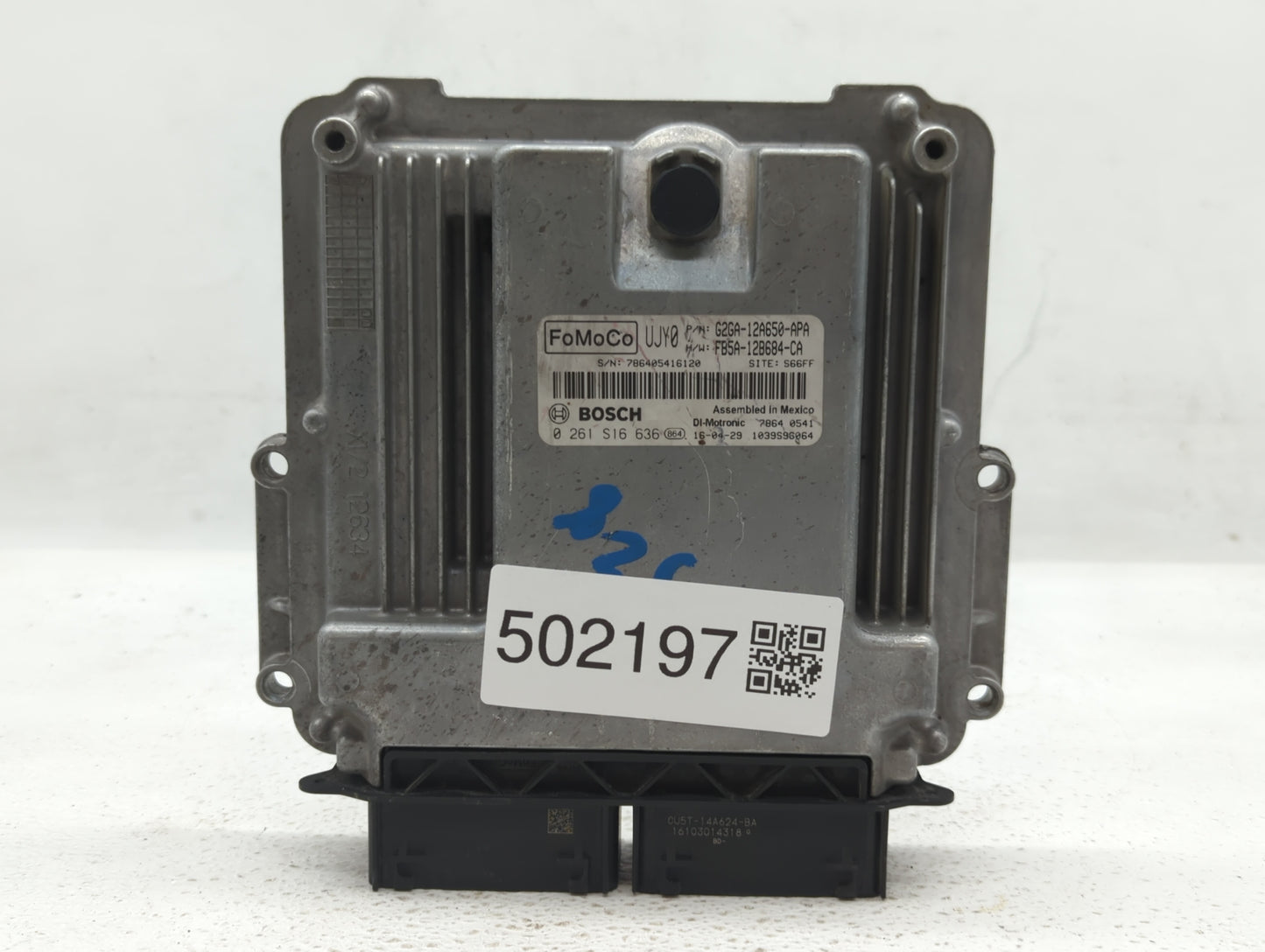 2015-2018 Ford Edge PCM Engine Control Computer ECU ECM PCU OEM P/N:FB5A-12B684-CA G2GA-12A650-APA Fits OEM Used Auto Parts 