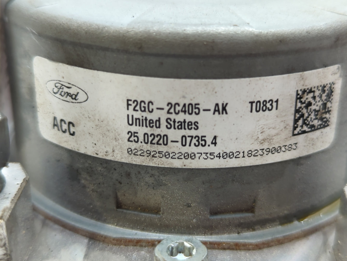 2015-2018 Ford Edge ABS Pump Control Module Replacement P/N:F2GC-2C405-AG Fits Fits 2015 2016 2017 2018 OEM Used Auto Parts 