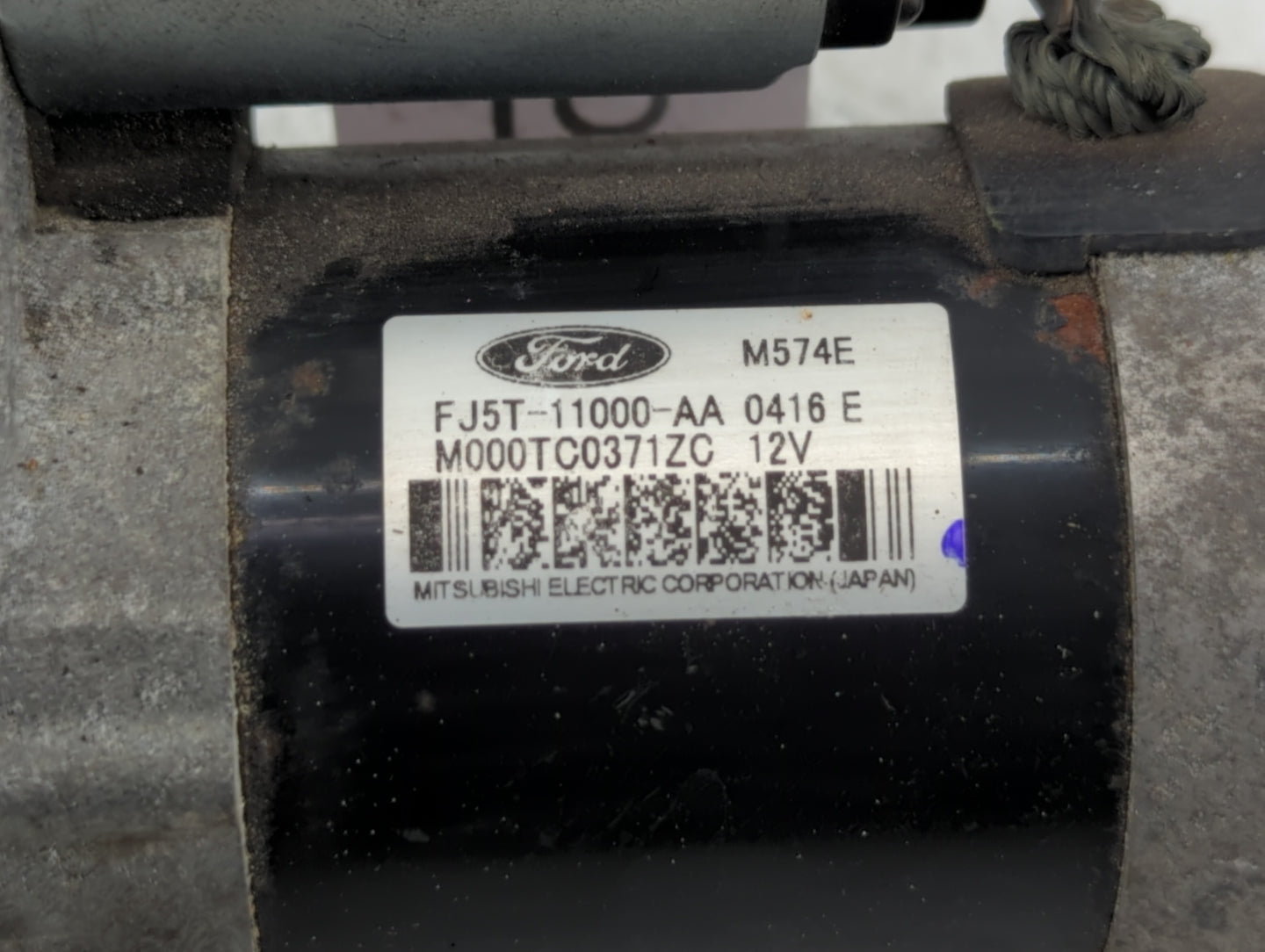 2014-2018 Ford Edge Car Starter Motor Solenoid OEM P/N:M000TC0371ZC FJ5T-11000-AA Fits OEM Used Auto Parts - Oemusedautopart
