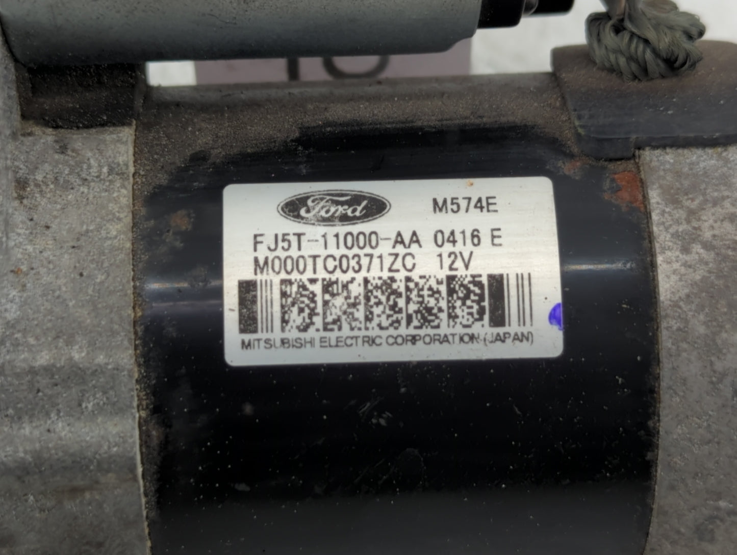 2014-2018 Ford Edge Car Starter Motor Solenoid OEM P/N:M000TC0371ZC FJ5T-11000-AA Fits OEM Used Auto Parts - Oemusedautopart