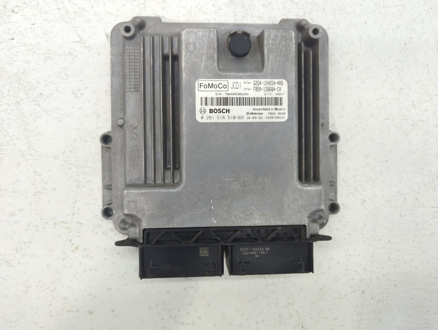 2015-2018 Ford Edge PCM Engine Control Computer ECU ECM PCU OEM P/N:G2GA-12A650-ARB Fits Fits 2015 2016 2017 2018 2019 OEM U