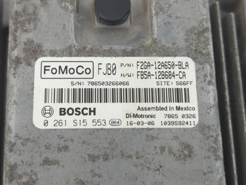 2015-2018 Ford Edge PCM Engine Control Computer ECU ECM PCU OEM P/N:FB5A-12B684-CA F2GA-12A650-BLA Fits OEM Used Auto Parts