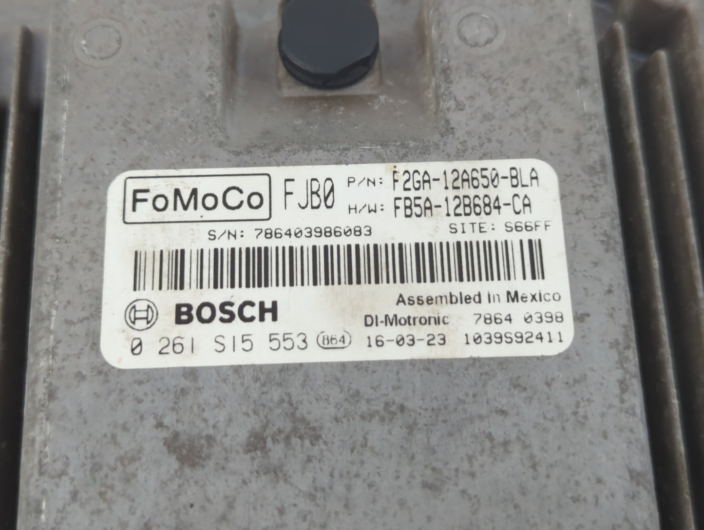 2015-2018 Ford Edge PCM Engine Control Computer ECU ECM PCU OEM P/N:FB5A-12B684-CA F2GA-12A650-BLA Fits OEM Used Auto Parts 
