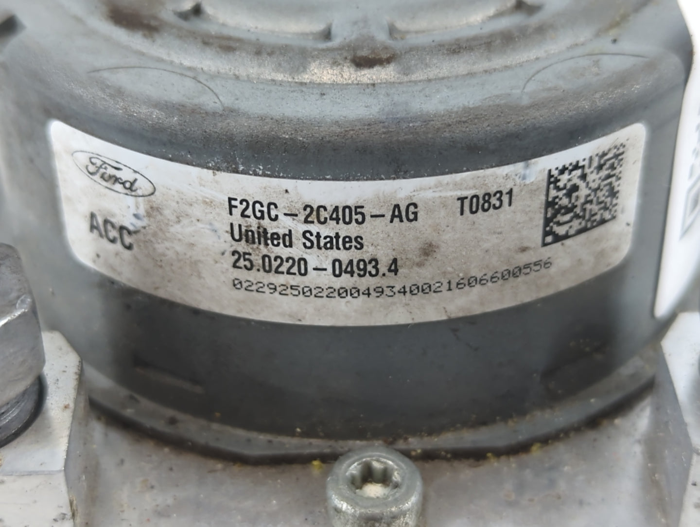 2015-2018 Ford Edge ABS Pump Control Module Replacement P/N:F2GC-2C405-AG Fits Fits 2015 2016 2017 2018 OEM Used Auto Parts 