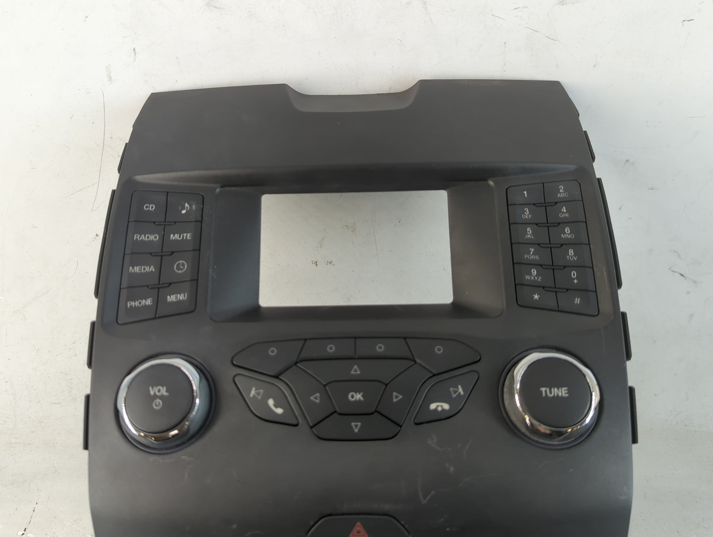 2016 Ford Edge Radio AM FM Cd Player Receiver Replacement P/N:FT4T-18E243-AK Fits OEM Used Auto Parts - Oemusedautoparts1.co