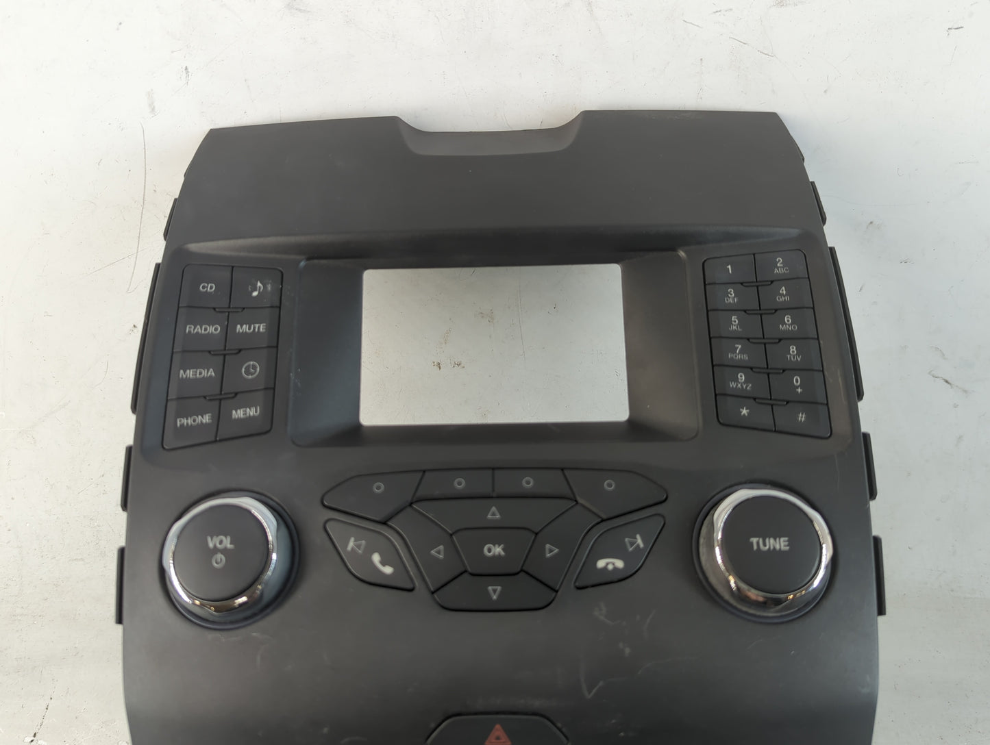 2016 Ford Edge Radio AM FM Cd Player Receiver Replacement P/N:FT4T-18E243-AK Fits OEM Used Auto Parts - Oemusedautoparts1.co