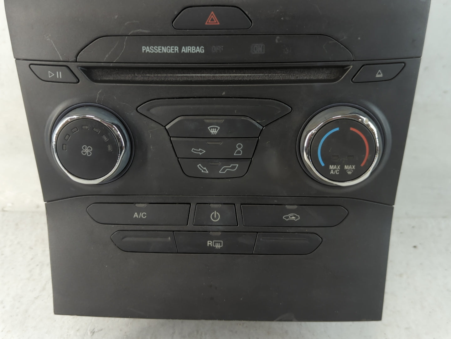 2016 Ford Edge Radio AM FM Cd Player Receiver Replacement P/N:FT4T-18E243-AK Fits OEM Used Auto Parts - Oemusedautoparts1.co