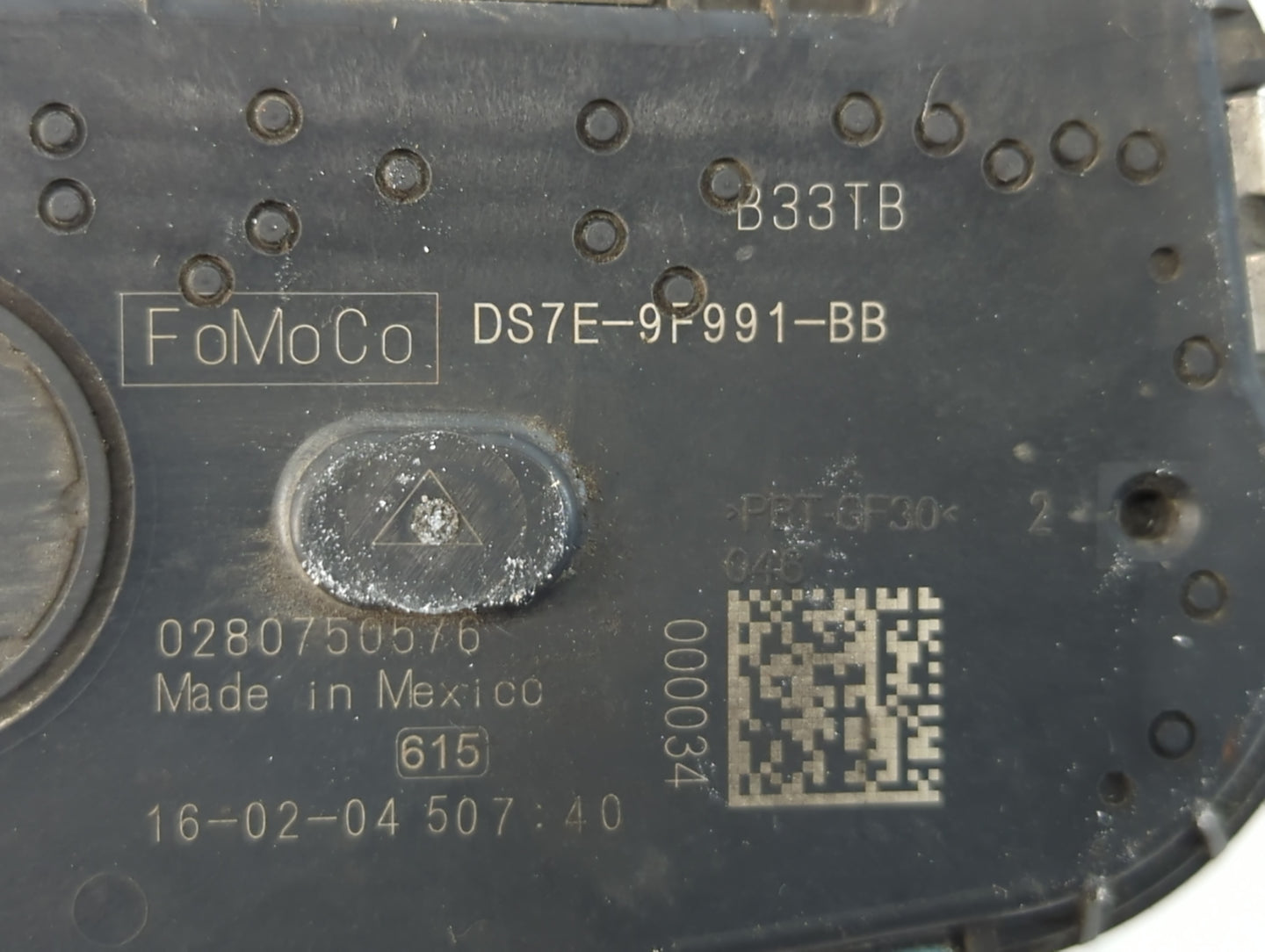 2015-2018 Ford Edge Throttle Body P/N:DS7E-9F991-BB Fits Fits 2014 2015 2016 2017 2018 2019 2020 2021 2022 OEM Used Auto Par