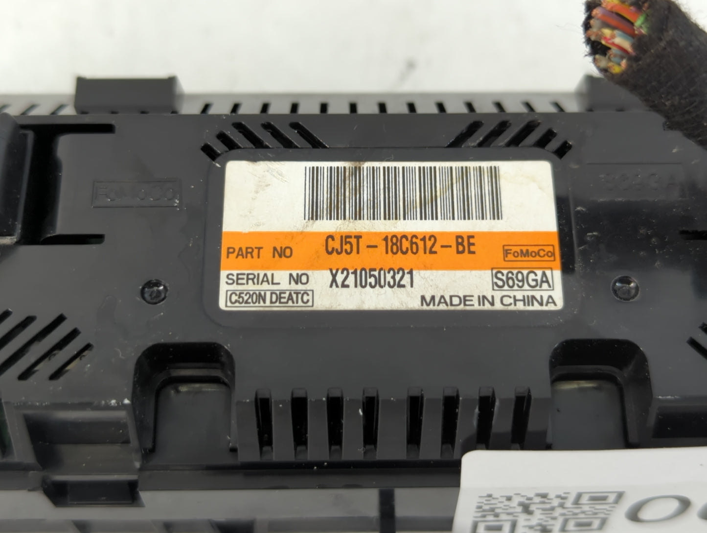 2015-2016 Ford Escape Climate Control Module Temperature AC/Heater Replacement P/N:CJ5T-18C612-BE Fits Fits 2015 2016 OEM Us