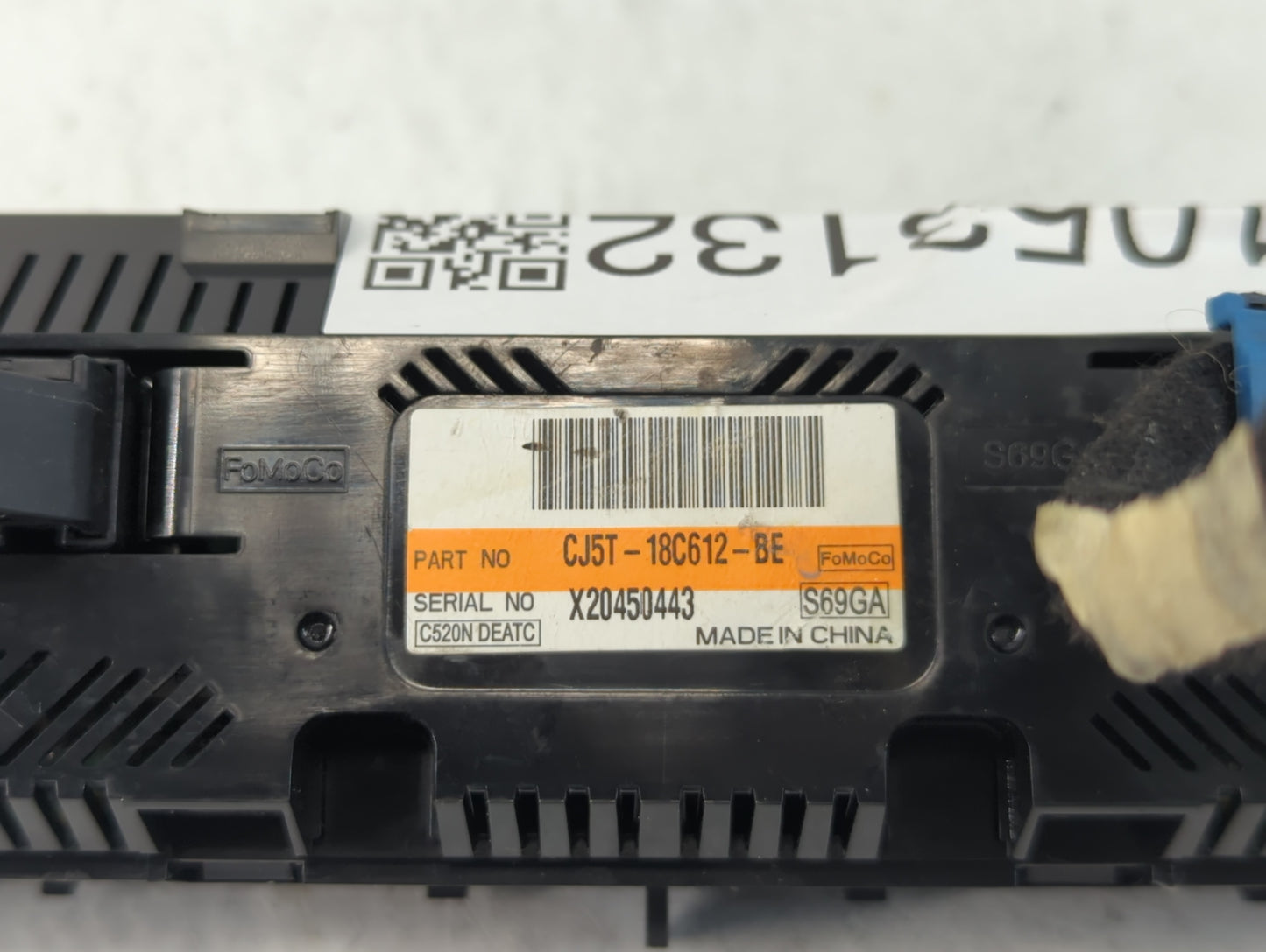 2015-2016 Ford Escape Climate Control Module Temperature AC/Heater Replacement P/N:CJ5T-18C612-BE Fits Fits 2015 2016 OEM Us