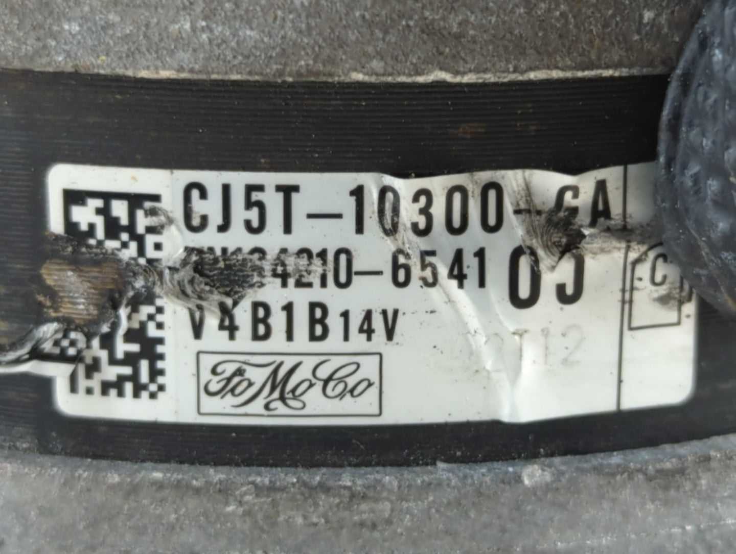 2013-2019 Ford Escape Alternator Replacement Generator Charging Assembly Engine OEM P/N:CJ5T-10300-GA Fits OEM Used Auto Par