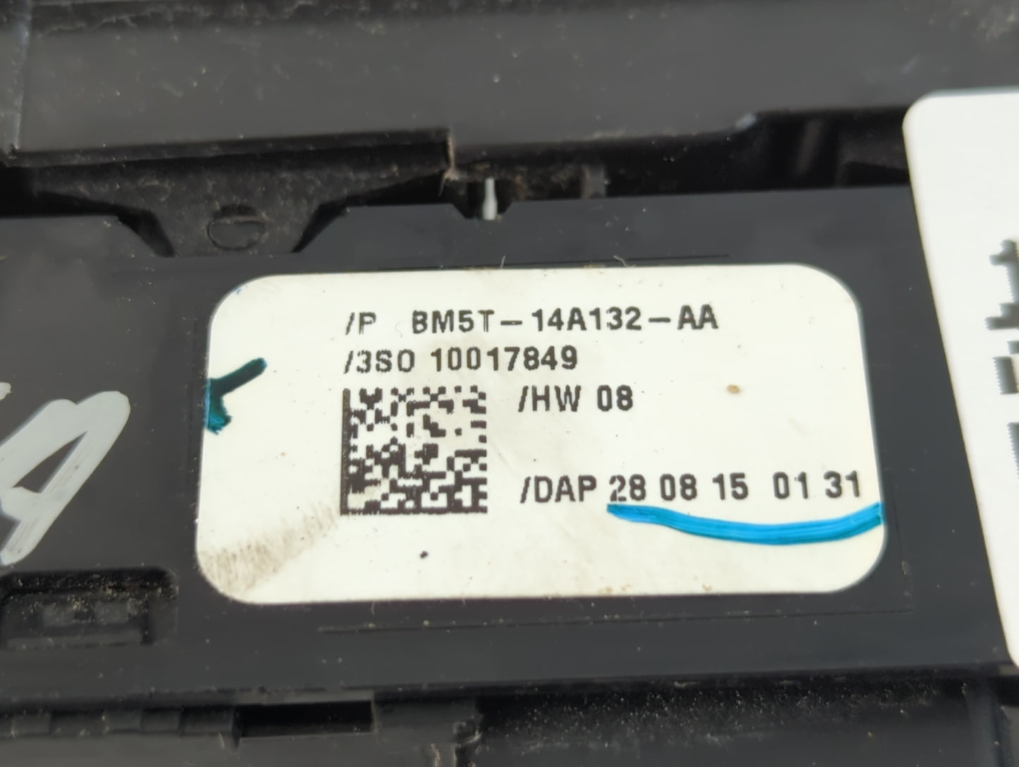 2013-2016 Ford Escape Master Power Window Switch Replacement Driver Side Left P/N:BM5T-14A132-AA Fits OEM Used Auto Parts - 