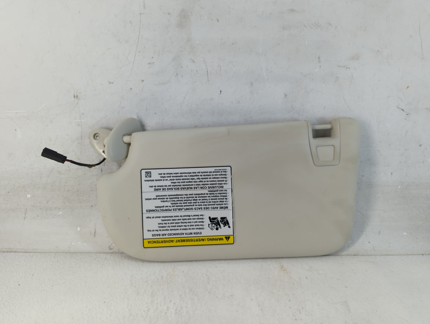 2013-2019 Ford Escape Sun Visor Shade Replacement Passenger Right Mirror Fits Fits 2013 2014 2015 2016 2017 2018 2019 OEM Us