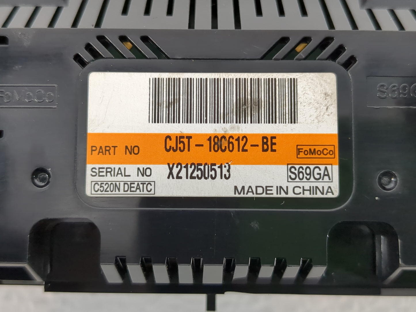 2015-2016 Ford Escape Climate Control Module Temperature AC/Heater Replacement P/N:CJ5T-18C612-BE Fits Fits 2015 2016 OEM Us