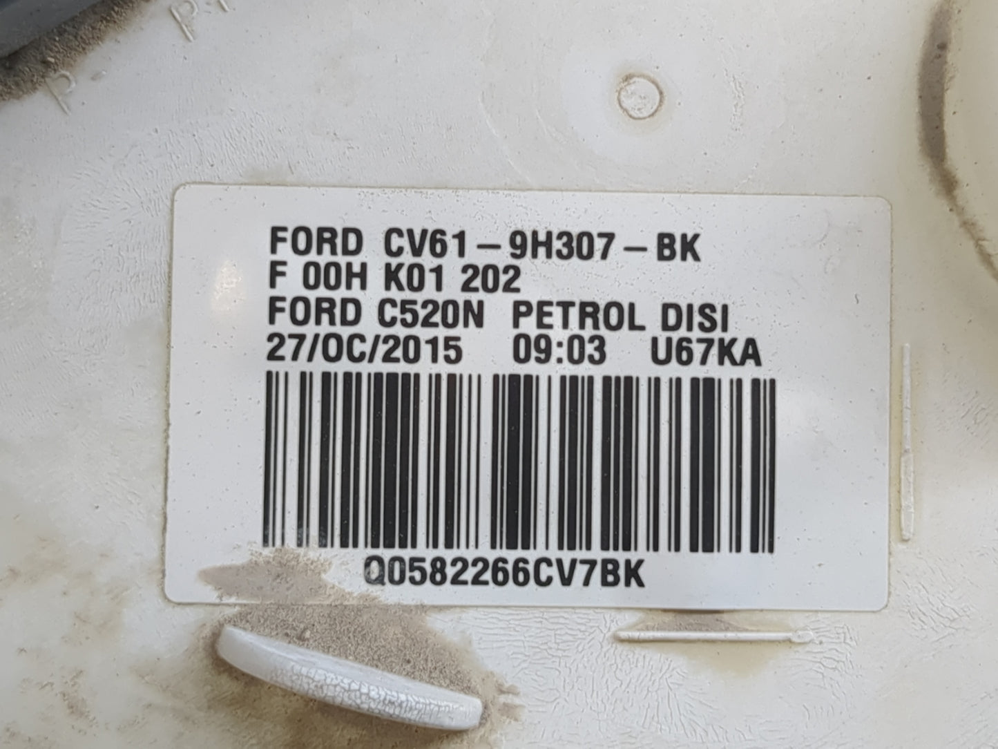 2015-2016 Ford Escape Electrical Gas Fuel Pump Assembly - Oemusedautoparts1.com