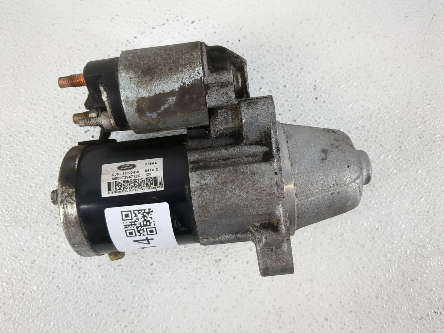 2013-2016 Ford Escape Car Starter Motor Solenoid OEM P/N:CJ5T-11000-BA Fits Fits 2013 2014 2015 2016 OEM Used Auto Parts - O