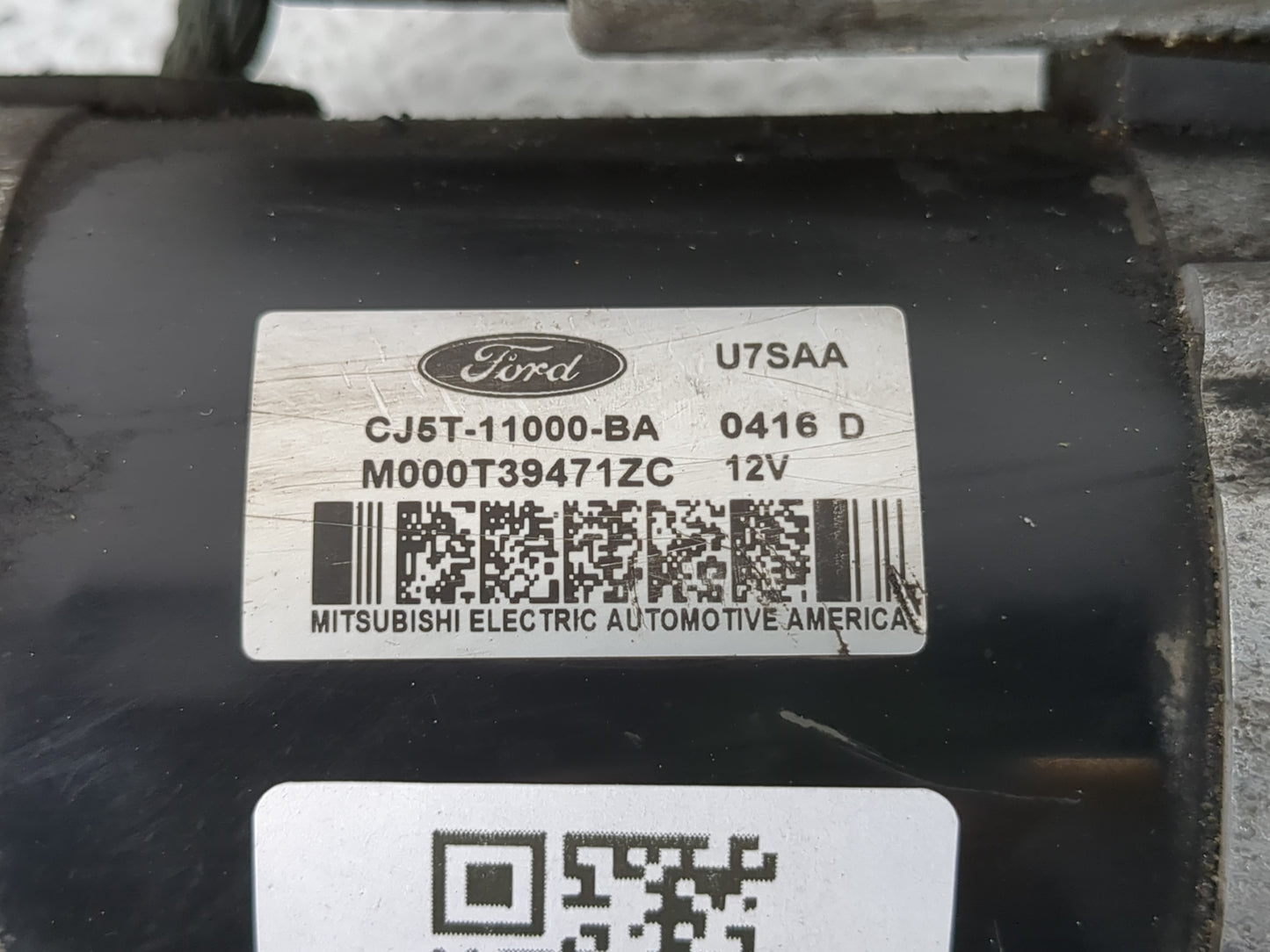 2013-2016 Ford Escape Car Starter Motor Solenoid OEM P/N:CJ5T-11000-BA Fits Fits 2013 2014 2015 2016 OEM Used Auto Parts - O