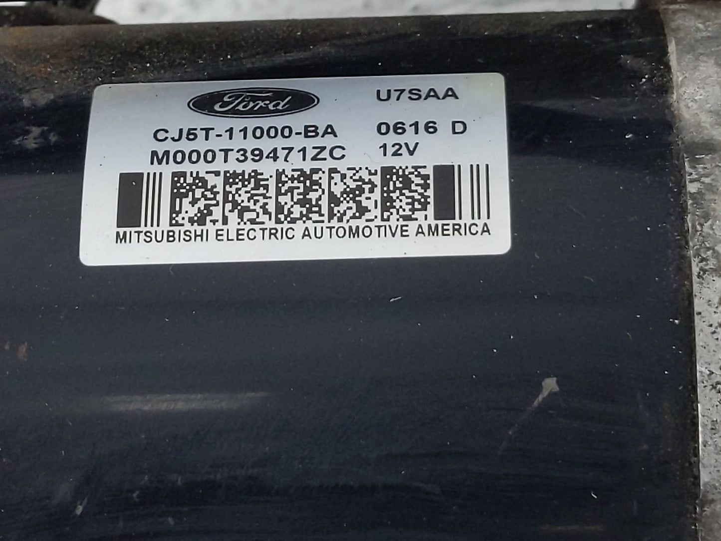 2013-2016 Ford Escape Car Starter Motor Solenoid OEM P/N:CJ5T-11000-BA Fits Fits 2013 2014 2015 2016 OEM Used Auto Parts - O