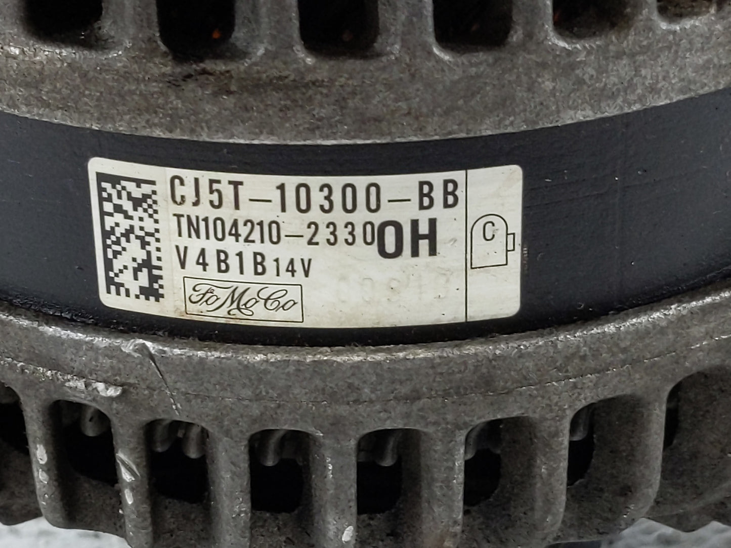 2013-2019 Ford Escape Alternator Replacement Generator Charging Assembly Engine OEM P/N:CJ5T-10300-BB Fits OEM Used Auto Par