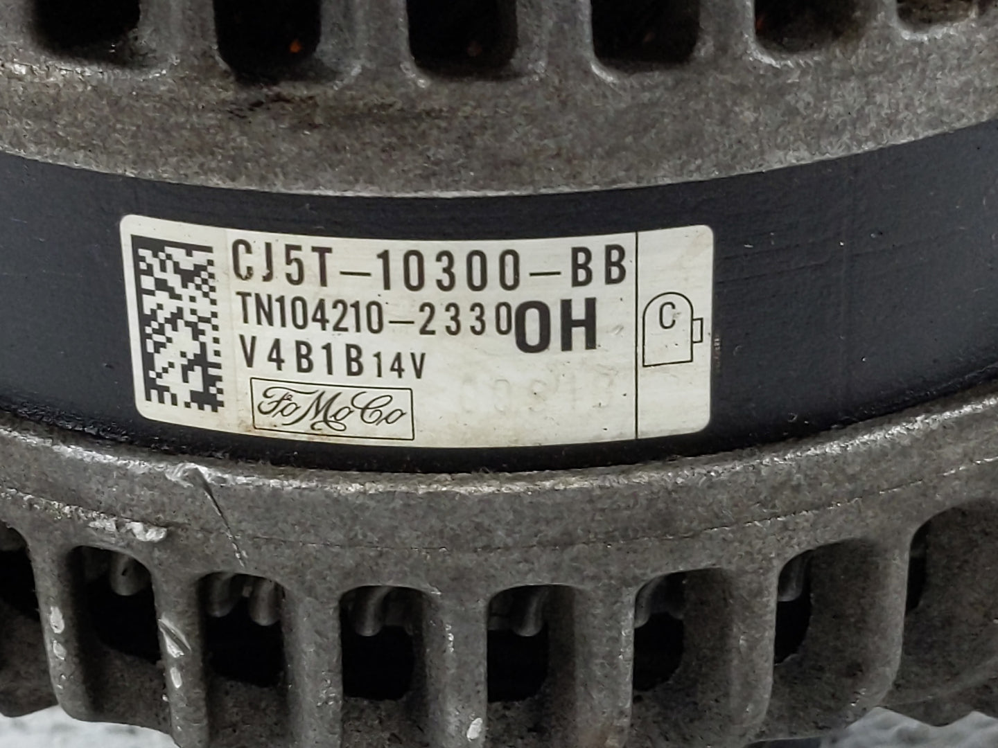 2013-2019 Ford Escape Alternator Replacement Generator Charging Assembly Engine OEM P/N:CJ5T-10300-BB Fits OEM Used Auto Par