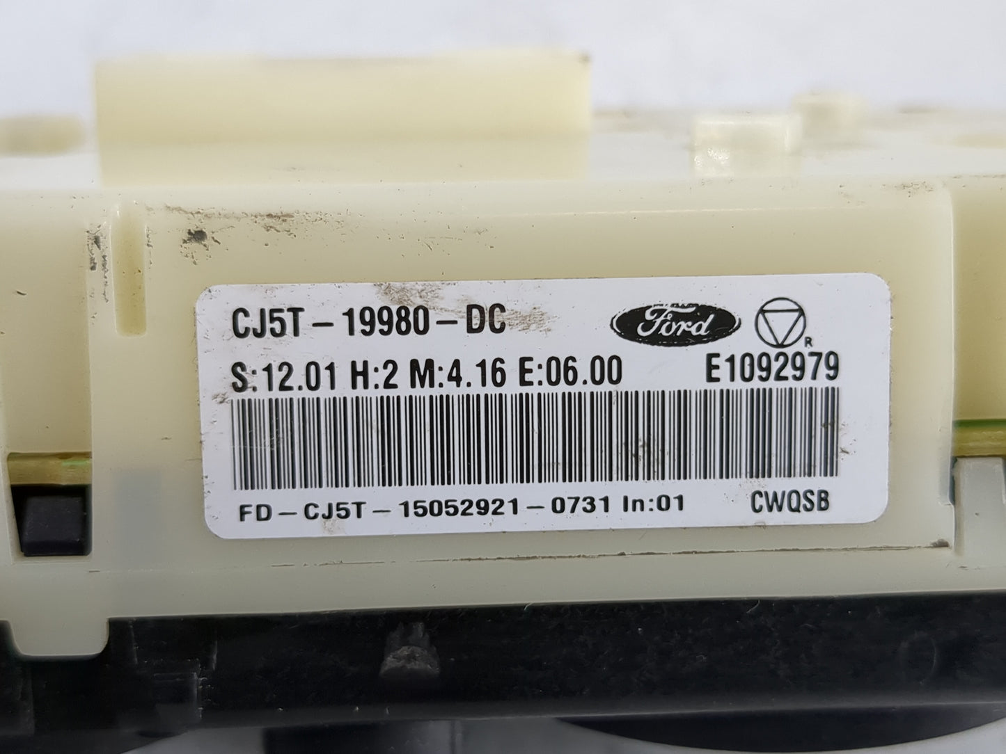 2013-2016 Ford Escape Climate Control Module Temperature AC/Heater Replacement P/N:CJ5T-19980-DC Fits Fits 2013 2014 2015 20