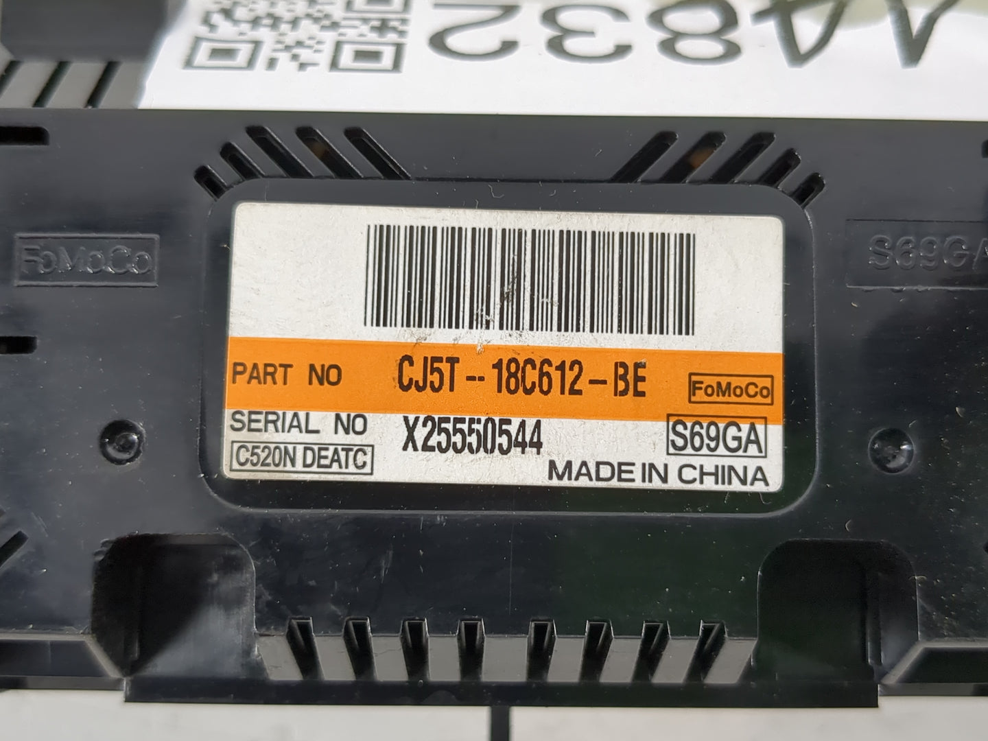2015-2016 Ford Escape Climate Control Module Temperature AC/Heater Replacement P/N:CJ5T-18C612-BE Fits Fits 2015 2016 OEM Us