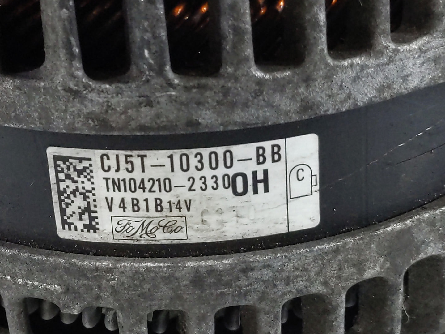 2013-2019 Ford Escape Alternator Replacement Generator Charging Assembly Engine OEM P/N:CJ5T-10300-BB Fits OEM Used Auto Par