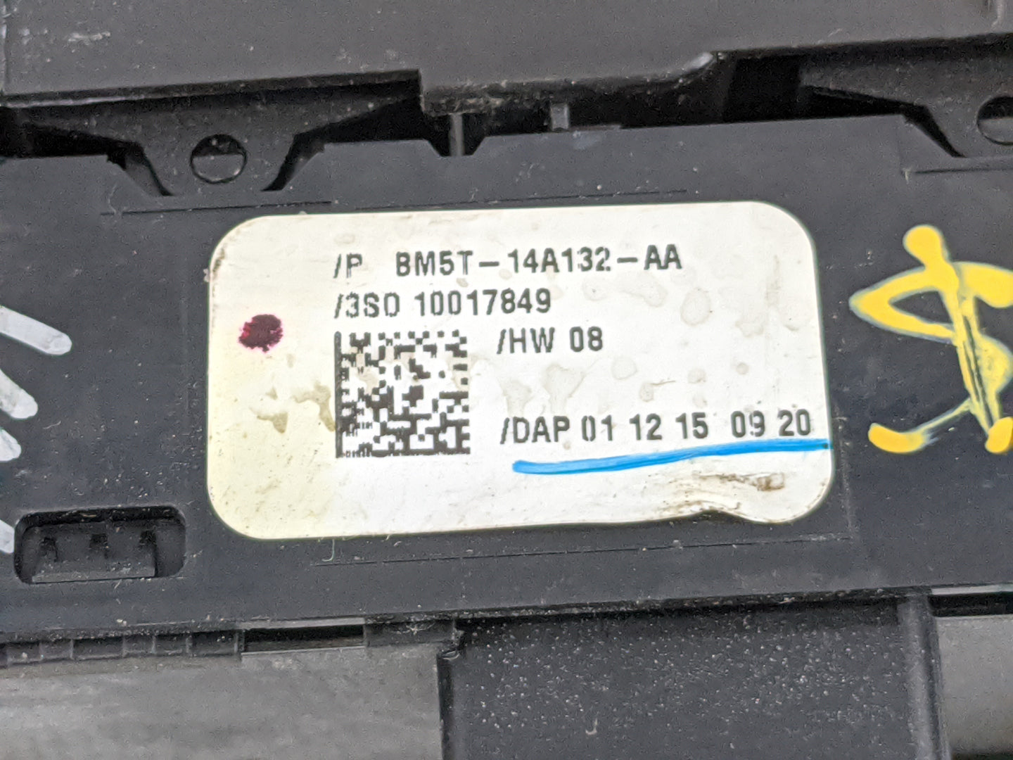 2013-2016 Ford Escape Master Power Window Switch Replacement Driver Side Left P/N:BM5T-14A132-AA Fits OEM Used Auto Parts - 