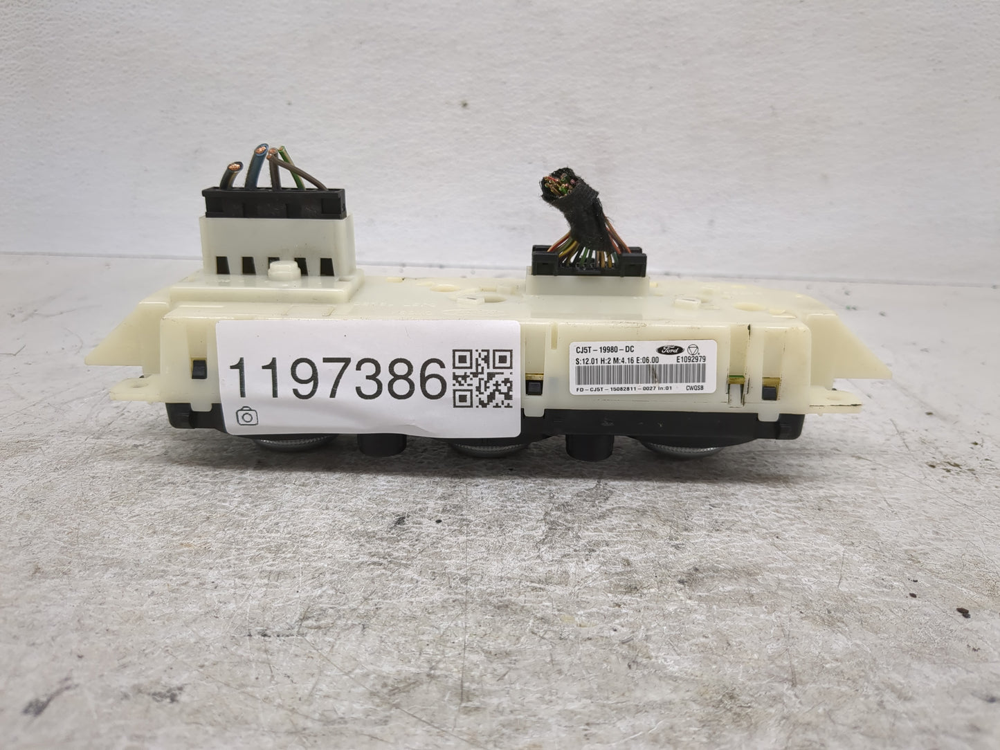 2013-2016 Ford Escape Climate Control Module Temperature AC/Heater Replacement P/N:CJ5T-19980-DC Fits Fits 2013 2014 2015 20