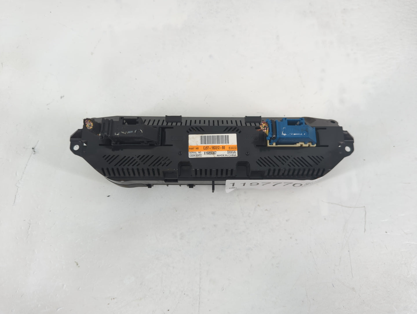 2013-2016 Ford Escape Climate Control Module Temperature AC/Heater Replacement P/N:CJ5T-18C612-BE Fits Fits 2013 2014 2015 2