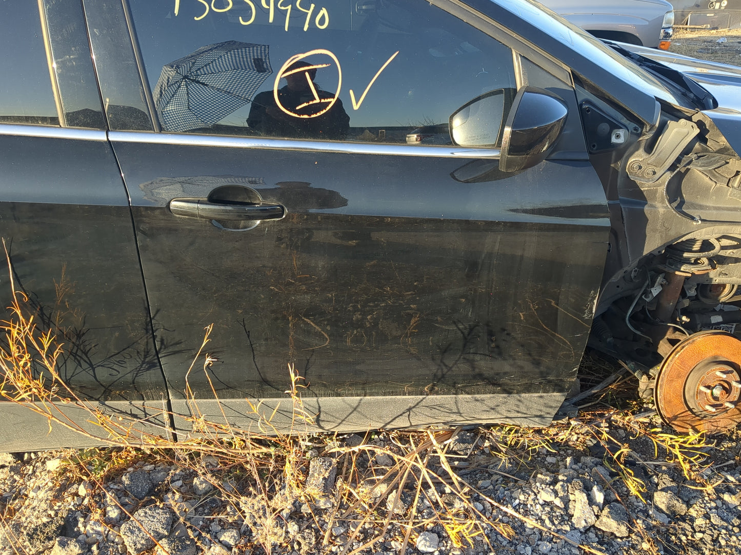 2013-2019 Ford Escape Passenger Front Door Oem - Oemusedautoparts1.com