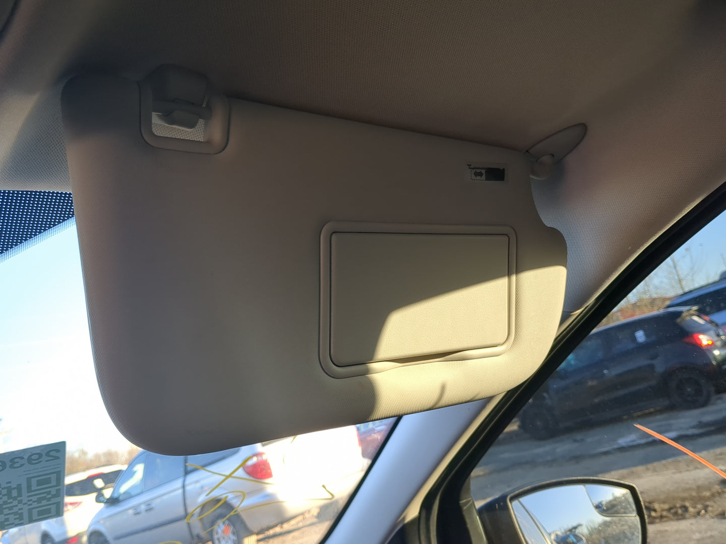 2013-2019 Ford Escape Sun Visor Shade Replacement Passenger Right Mirror Fits Fits 2013 2014 2015 2016 2017 2018 2019 OEM Us