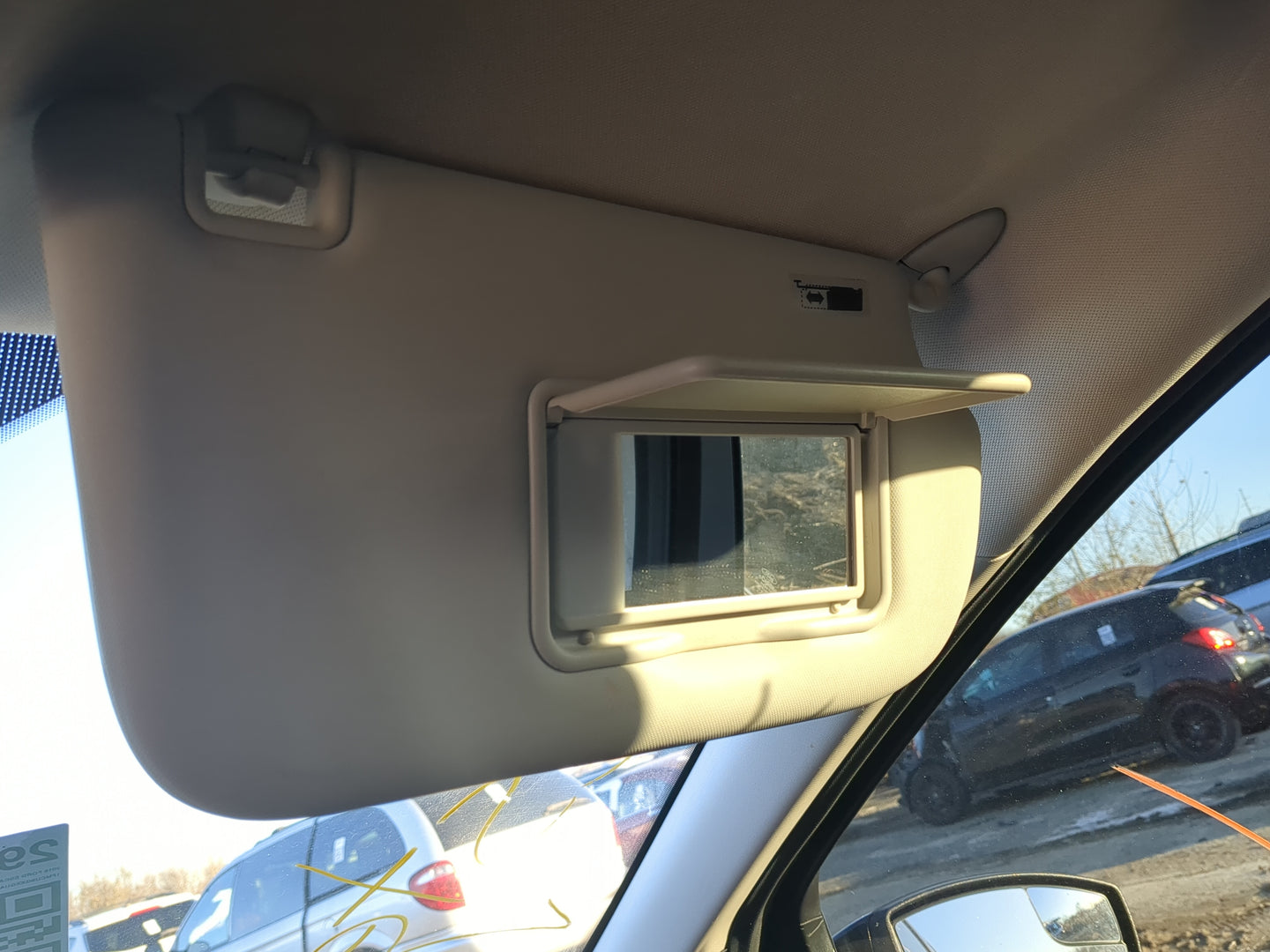 2013-2019 Ford Escape Sun Visor Shade Replacement Passenger Right Mirror Fits Fits 2013 2014 2015 2016 2017 2018 2019 OEM Us