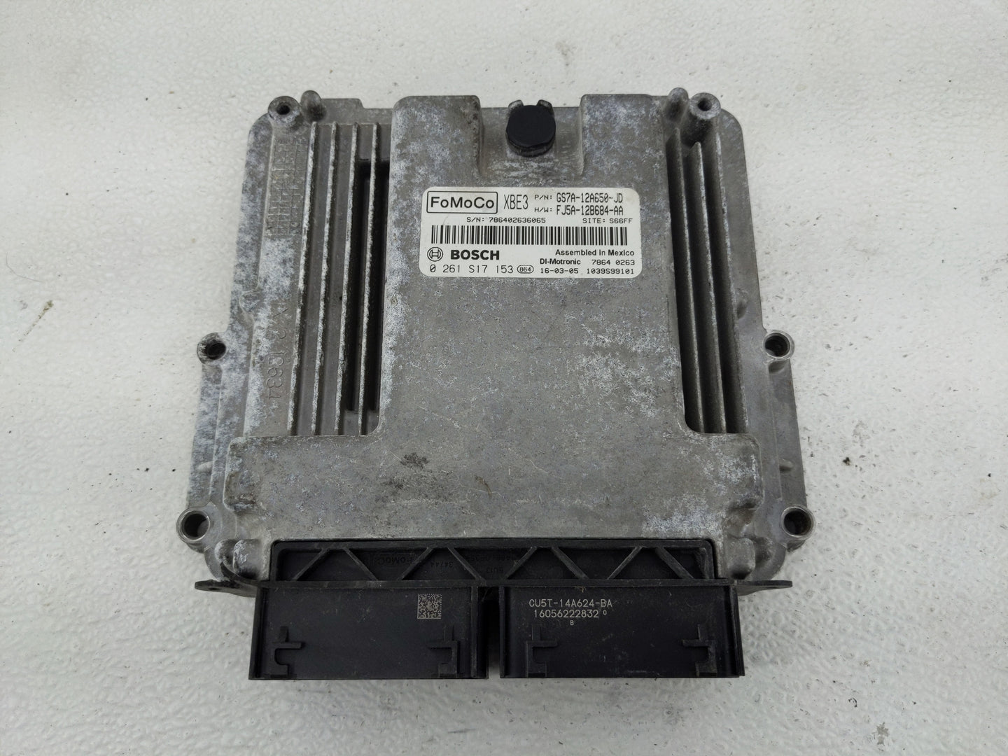 2015-2016 Ford Escape PCM Engine Control Computer ECU ECM PCU OEM P/N:GS7A-12A650-JD Fits Fits 2015 2016 OEM Used Auto Parts