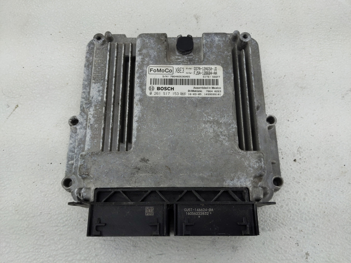 2015-2016 Ford Escape PCM Engine Control Computer ECU ECM PCU OEM P/N:GS7A-12A650-JD Fits Fits 2015 2016 OEM Used Auto Parts