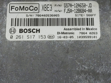 2015-2016 Ford Escape PCM Engine Control Computer ECU ECM PCU OEM P/N:GS7A-12A650-JD Fits Fits 2015 2016 OEM Used Auto Parts