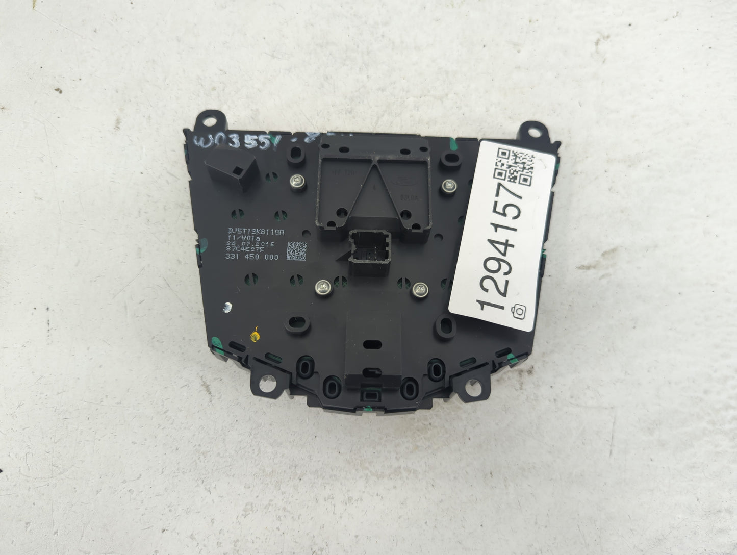 2013-2016 Ford Escape Radio Control Panel - Oemusedautoparts1.com