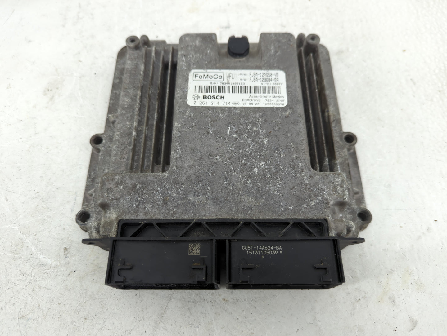 2015-2016 Ford Escape PCM Engine Control Computer ECU ECM PCU OEM P/N:FJ5A-12B684-BA FJ5A-12A650-VB Fits Fits 2015 2016 OEM 
