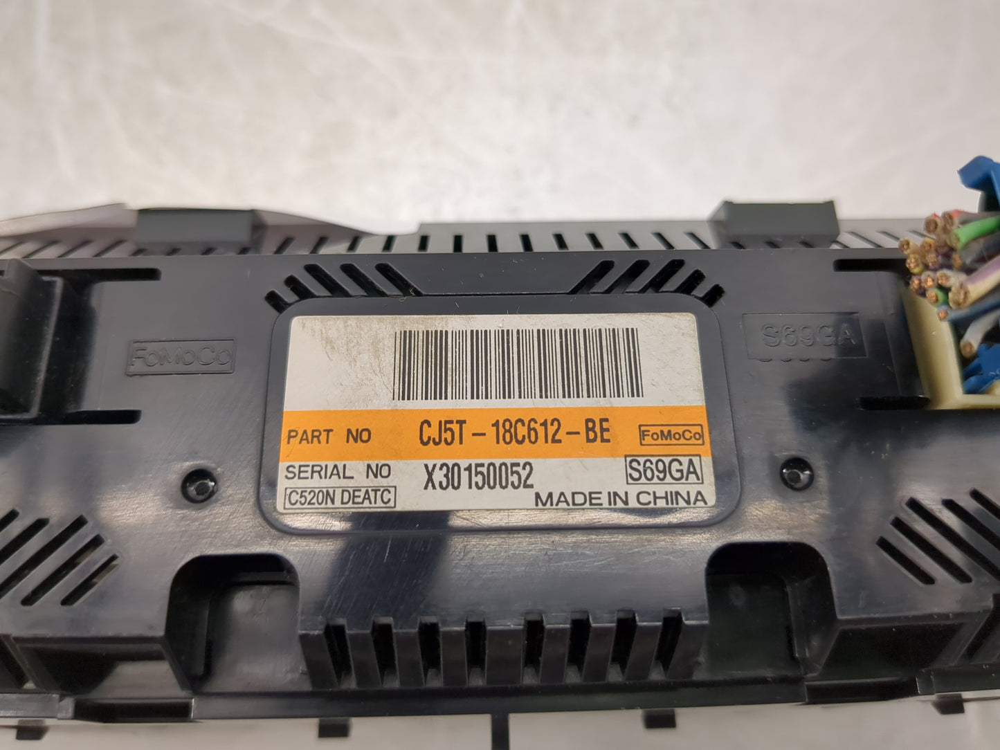 2015-2016 Ford Escape Climate Control Module Temperature AC/Heater Replacement P/N:CJ5T-18C612-BE Fits Fits 2015 2016 OEM Us