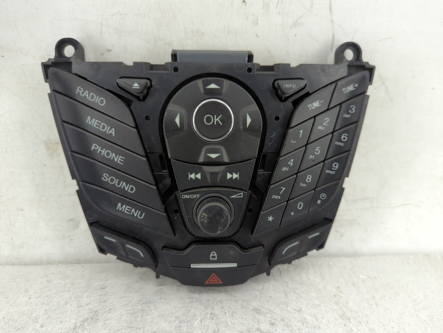 2013-2016 Ford Escape Radio AM FM Cd Player Receiver Replacement P/N:BM5T18K811BA Fits Fits 2013 2014 2015 2016 OEM Used Aut